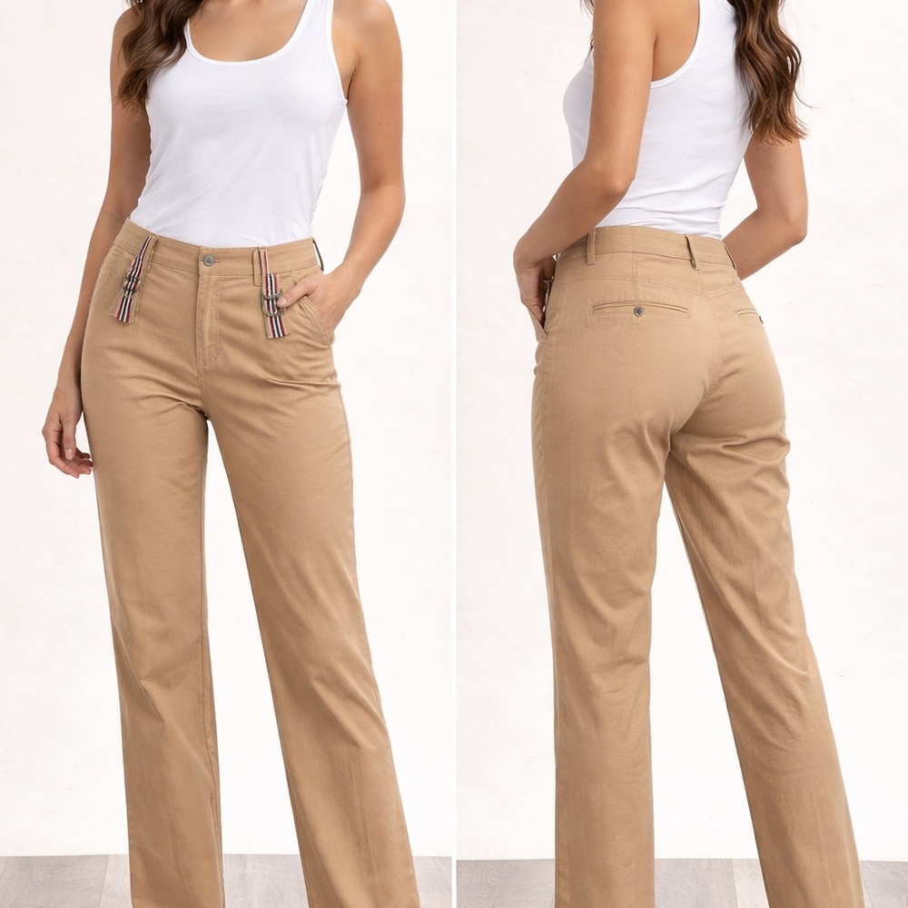 Laundry by Shelli Segal Tan Pants size 10 - Picture 1 of 5